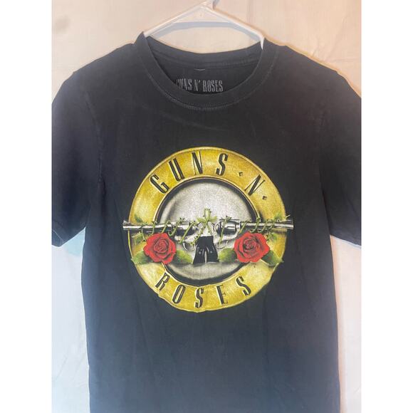 Guns N Roses Black Shirt S Vintage Retro GUC - Picture 5 of 6